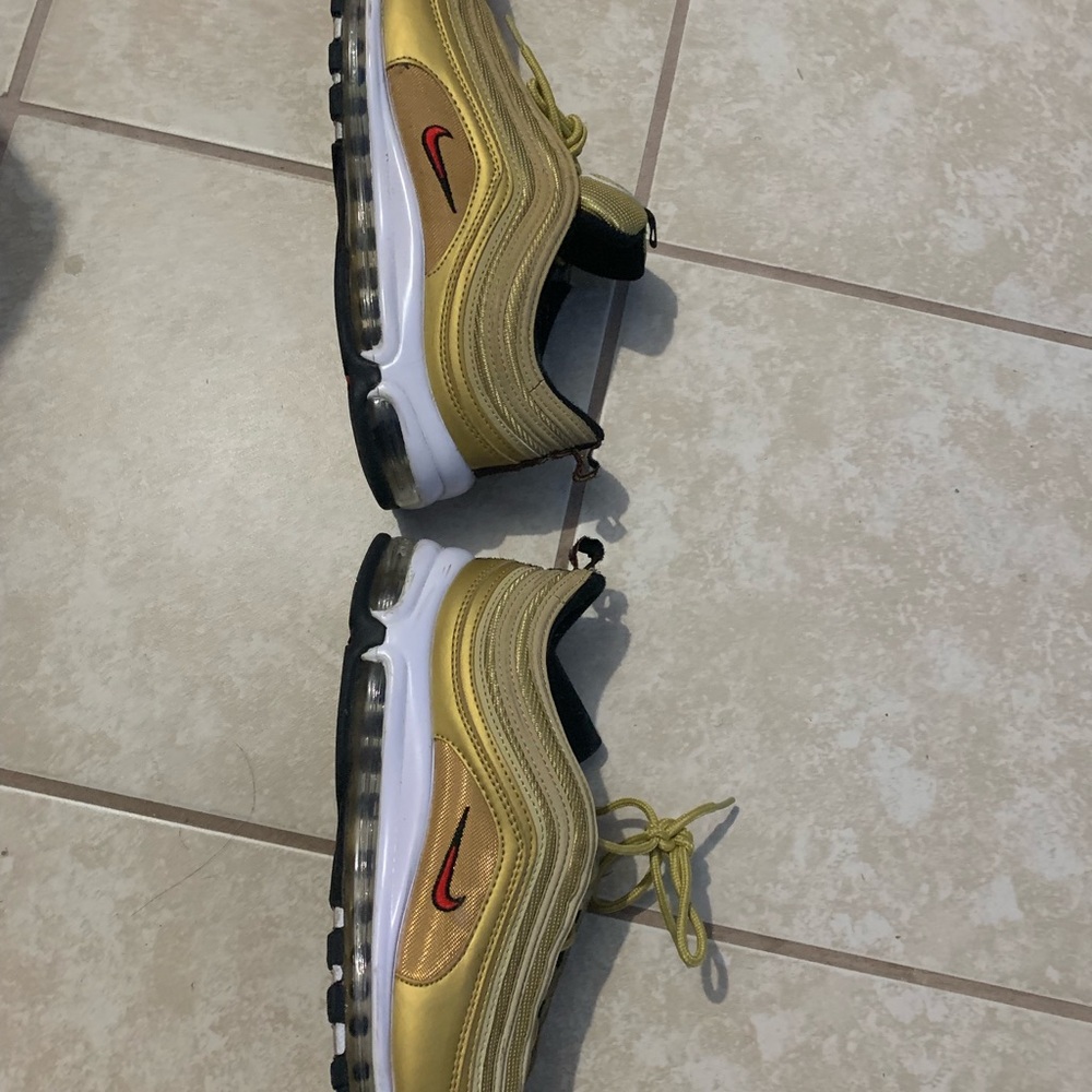 Nike air max 97 gold size 12